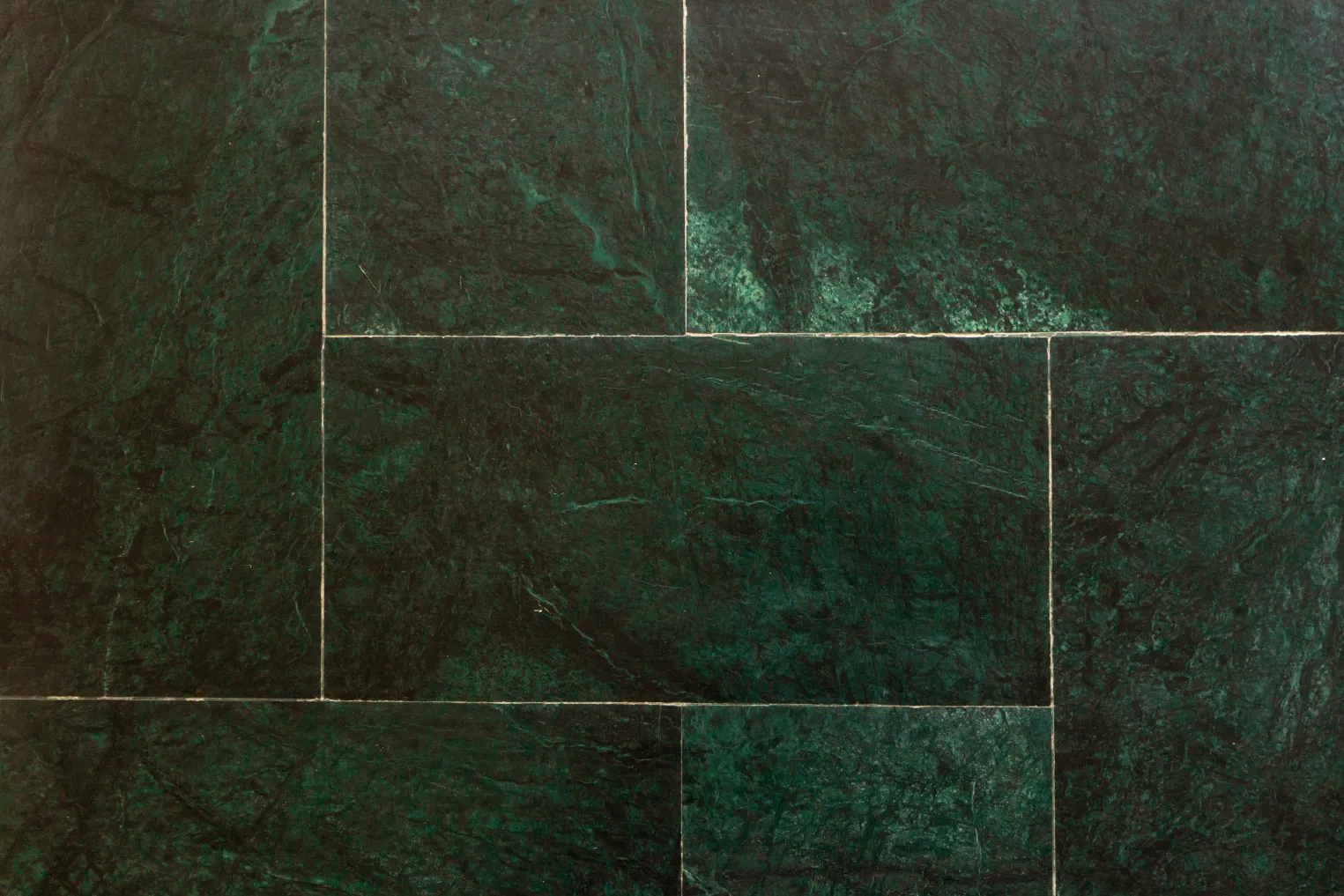 Very clean green tiles
