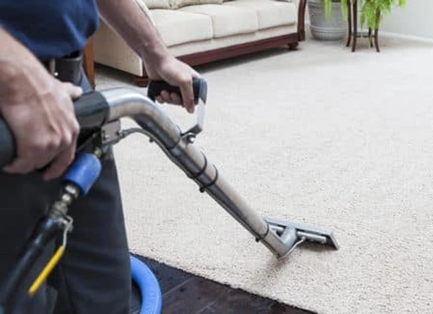 steam coming out of carpet cleaning machine